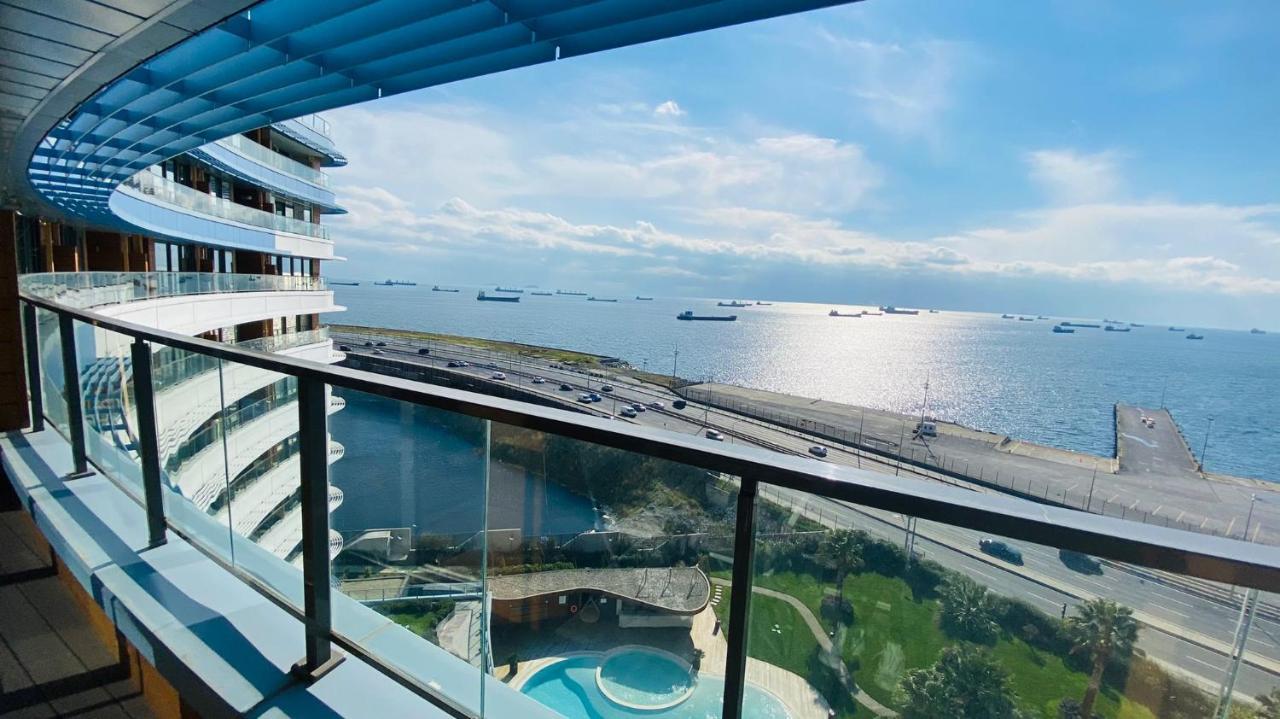 Luxury 2 Room Suite Apartment With Seaview In Center اسطنبول المظهر الخارجي الصورة